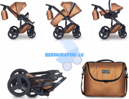 Verdi Mirage Limied - SILVER bērnu rati